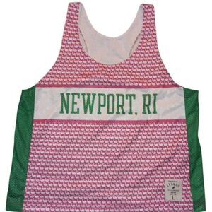 Newport RI, Original League, Collegiate Wear, Athletic Wear, Runners Top. Size L